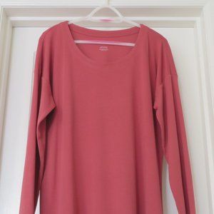 J. Jill Adobe Color, Scoop Neck, Cotton, Tunic, Size L\XL